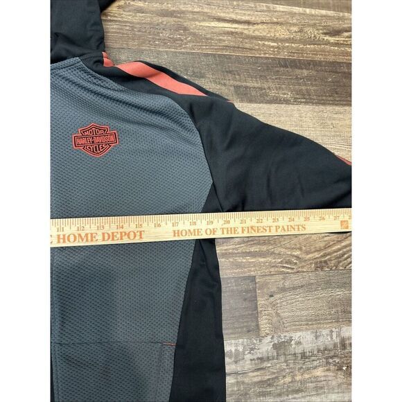 Harley-Davidson Men's Performance Wicking Colorblocked Hoodie Size Small nWT - Picture 4 of 10